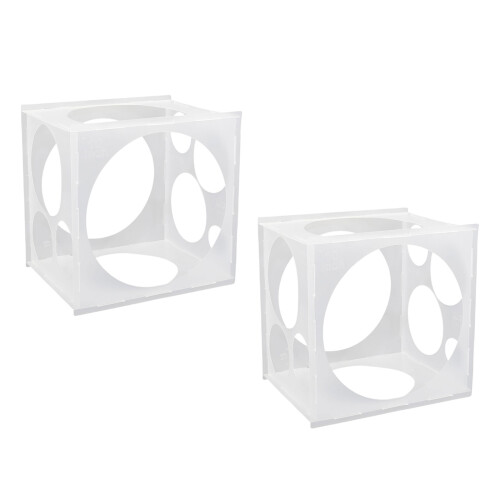 Multipurpose Clear Balloon Measurement Container Removable