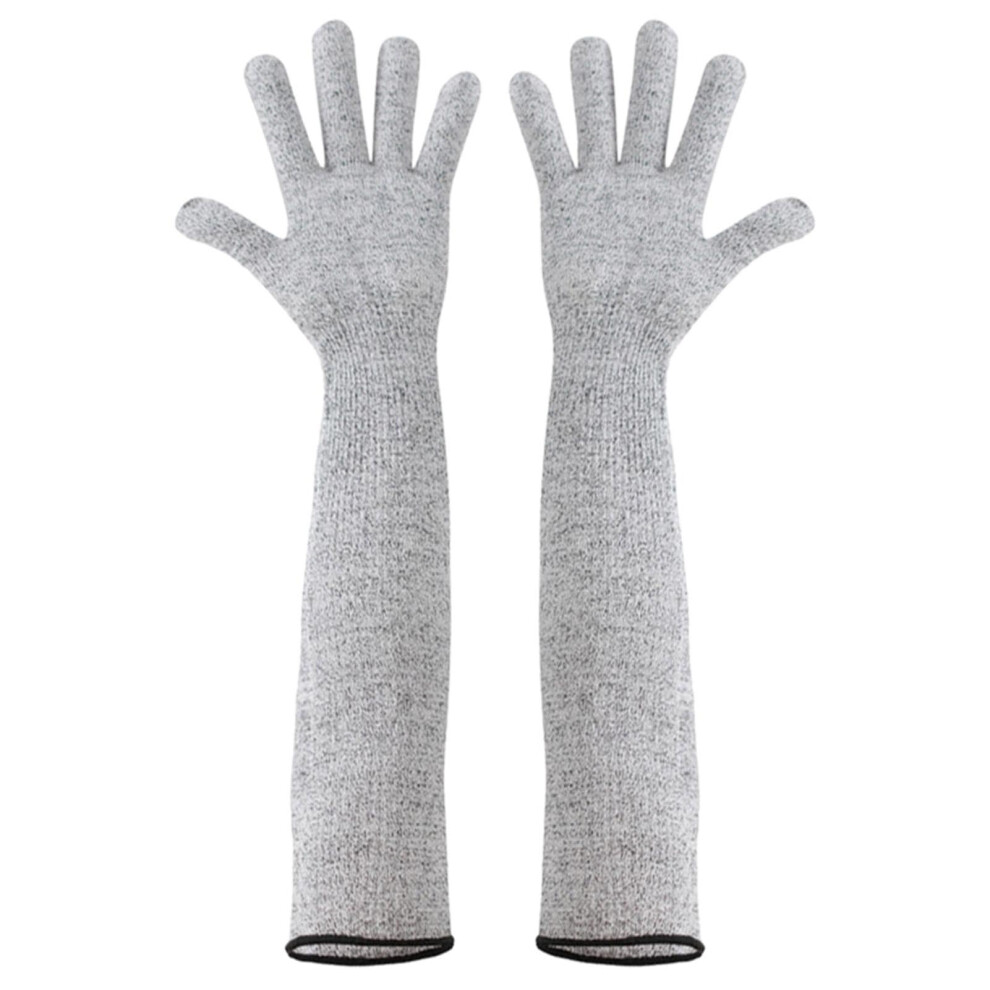 Cut Resistant Sleeves Arm Protection Sleeve With Thumb Hole Level 5 55 Cm Garden Kitchen Farm Work 9347817934137