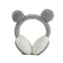 Warm Winter Earwarmer for Kids and Adults, Cute Cat Earmuffs with Sequins Plush Ear Warmers for Cold Weather, Foldable & Portable Ear Protectors for O
