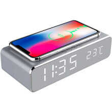 Atenuador de pantalla, brillo ajustable, carga inalámbrica más rápida, carga inalámbrica Qi para iPhone Xs Max, Xs, Xr, X, 8, 8 Plus, Samsung