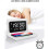 Smart Device Wireless Charging 3 In 1 Charging Station, Universal Compatibility Alarm Clock with Portable Cable Storage Box for Apple and Android Devi 5