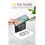Smart Device Wireless Charging 3 In 1 Charging Station, Universal Compatibility Alarm Clock with Portable Cable Storage Box for Apple and Android Devi 2