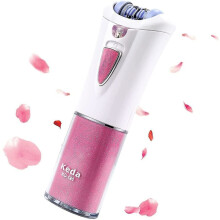 Epilator portabil pentru femei - Îndepărtare nedureroasă cu exfoliere delicată pentru o netezime de lungă durată, potrivit pentru zone sensibile