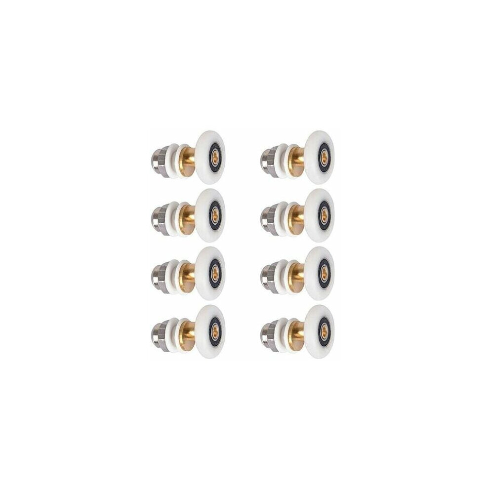 Cost-Effective Shower Door Roller Replacement, Aluminum Alloy And Abs For Optimal Performance, Wide Application In Shower Enclosures And Massage 9405630250855