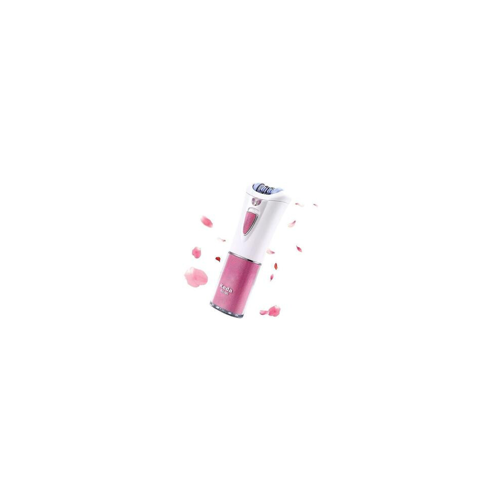 Light Smooth Glide Epilator For Women - Painless Hair Removal & Gentle Exfoliation, Built-In Led For Precise Results