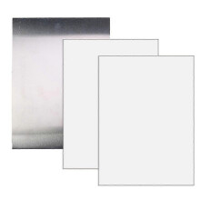 (B) 3x Sublimation Blank Aluminum Photo Plate Heat Press Printing Photo Color Prin Tw