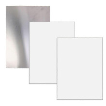 (C) 3x Sublimation Blank Aluminum Photo Plate Heat Press Printing Photo Color Prin Tw