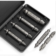 (As show, One size) Set of 6 damaged screw extractors