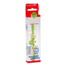 Pigeon gentle Bristle Training Toothbrush | 12-18 Months green