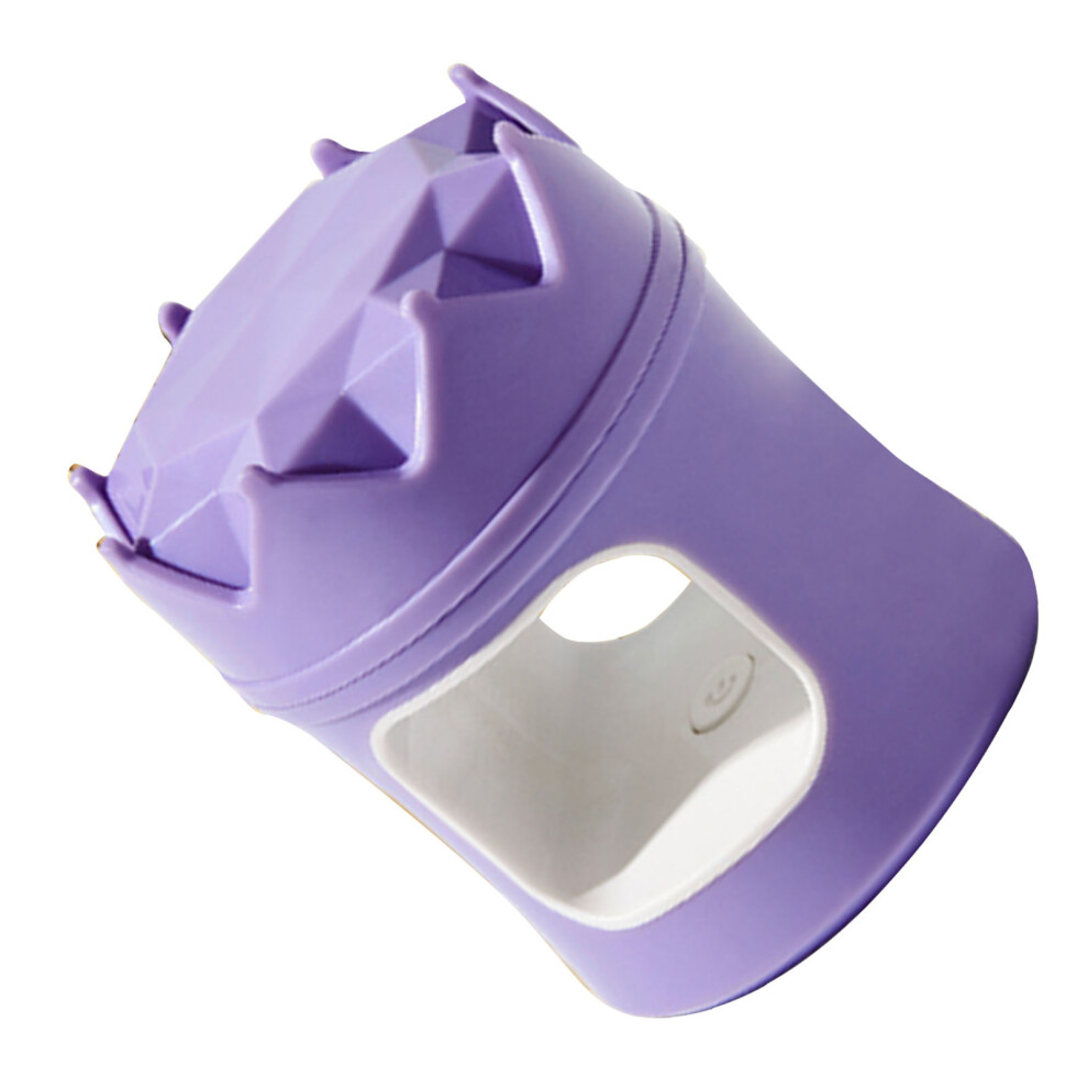 Purple Mini Nail Gel Curing Lamp 365/405Nm Portable Plastic Dryer