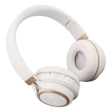 Drahtloses Bluetooth-Headset Weiß 200mAh Tiefer Bass Stereo für Sport