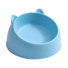 Small Animal Dish ABS Material SpillResistant Hamster Bowl Guinea Pig Feeding Container 5.12 x 2.68 Inches Blue