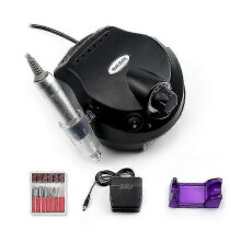(Black) 35000 Nail Art Electric Nail Drill Nail Art Equipment Electric Nail Art Tools Tw