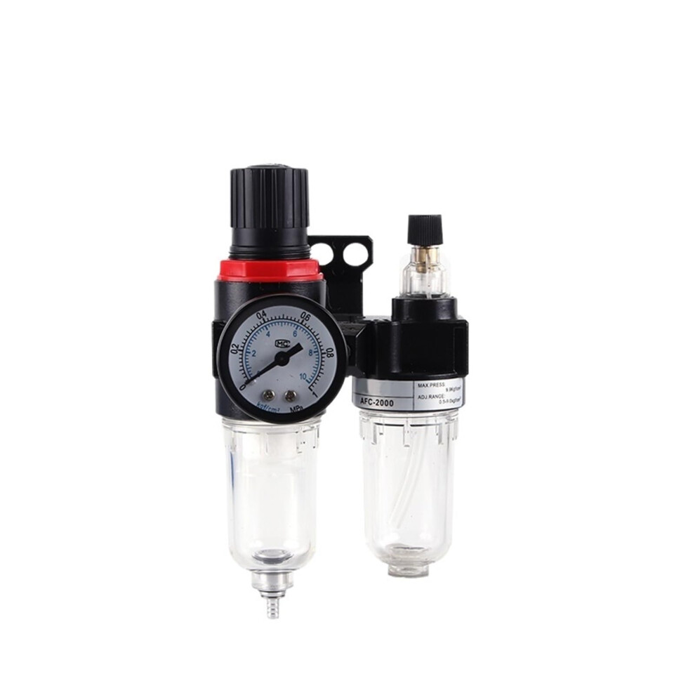 Pneumatic Air Filter Regulator Lubricator Combo With Water Separator And Oil Trap Bfc4000 Copper 9347817936735