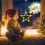 Warm Light Star Christmas Window Lights, 8 Modes LED Twinkle for Indoor Decor, Battery-Powered Hanging Lights with Timer & Memory Function for 2