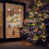 Warm Light Star Christmas Window Lights, 8 Modes LED Twinkle for Indoor Decor, Battery-Powered Hanging Lights with Timer & Memory Function for 6