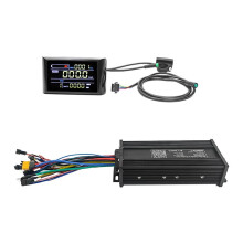 Elektrische Fiets 36V 48V 52V 45A Sinusgolf Ebike Controller met Kleurrijk LCD-Scherm SW900