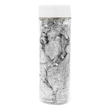 (Silver) Baked Mousse Dessert Gold Foil Paper Pieces Cake Decorating Cake Accessories TW