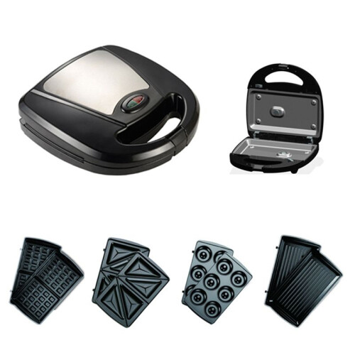 Multifunctional Waffle Sandwich Baking Machine Household Breakfast Machine Baking Tray Kitchen Tools EU Plug 2