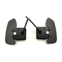 Paletas de Cambio de Volante Magnéticas de Fibra de Carbono Real para  A3 B9/B9 PA A4 A5 S3 S4 S5 RS3 RS4 RS5 TTRS