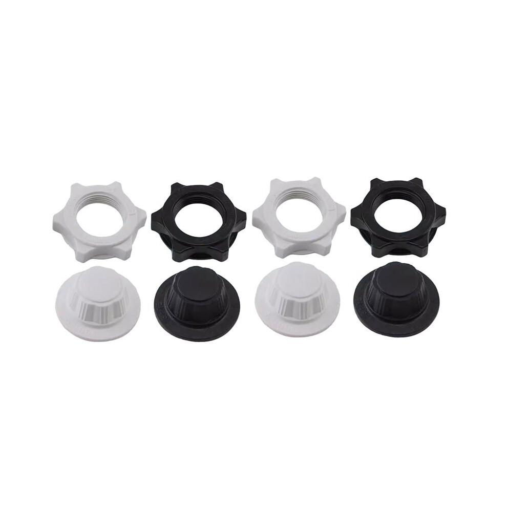 4Pcs White/Black Nut Floor Fan Base Fixing Nut Abs Texture Base Fasteners Suitable For Home And Office Use 4711498174468