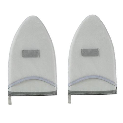 2 Stück Bügelbrett-Resistenter Dampfhandschuh mit Fingerschlaufe, -Bügelbrett