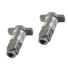 Conversion- for Electric Screwdriver, 2pcs Electric Wrench Conversion , Anvil Wrench Pin Converter Shaft Adapter