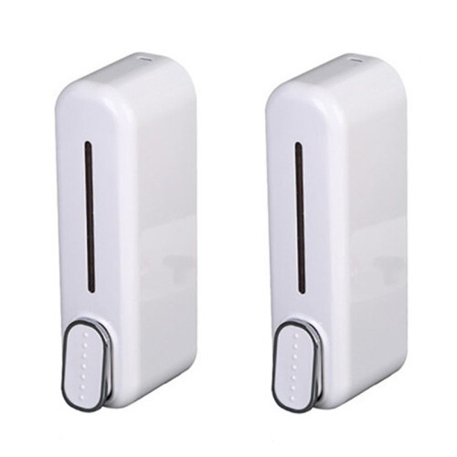 Soap Container Shampoo Bath Box Manually Press Wall-Mounted Soap Dispenser