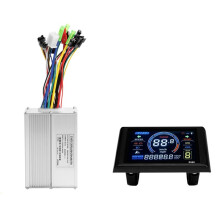 S966 LCD-Display für Elektrofahrräder, Armaturenbrett, SM5 + 2PIN + 20 A, 36 V/48 V Sinus-Controller für Mountainbike-Umbausatz