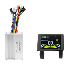 H-100 Elektrische Fiets LCD Display Dashboard SM5+2PIN+20A 36V/48V Sinusgolf Controller voor Mountainbike Modificatie Kit