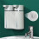 Double- Automatic Foam+Liquid Soap Dispenser Wall-Mounted USB Rechargeable Disinfectant Distributor Infrared Sensor 3