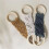 3PCS Macrame Kitchen Towel Holder Macrame Knit Hanging Kitchen Towel Holder Macrame Towel Holder Ring 7