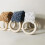 3PCS Macrame Kitchen Towel Holder Macrame Knit Hanging Kitchen Towel Holder Macrame Towel Holder Ring 3