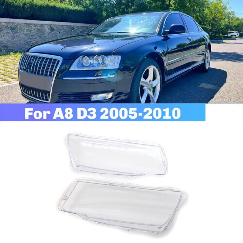 Car Headlight Cover Headlight Transparent Cover Shell 4E0941003BE 4E0941003AE 4E0941003AD for  A8 D3 2005-2010 1