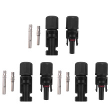 3 Pair Male + Female M/F Connectors Set for PV Solar Panel Cable Accessories