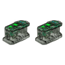 2X Fast Charger for 18V ONE+ Battery Recharger Lithium Battery 100W Fast Charge USB Port Two-Way Charger PSC B