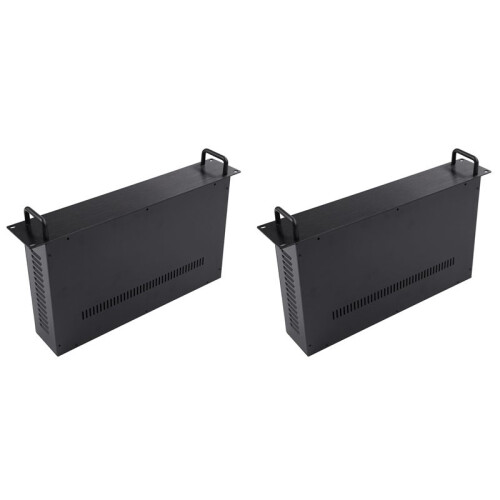 2X 2U Chassis 19 Inch Server Rackmount Case Data  Box Power Communication Metal Rack Mount Computer Case