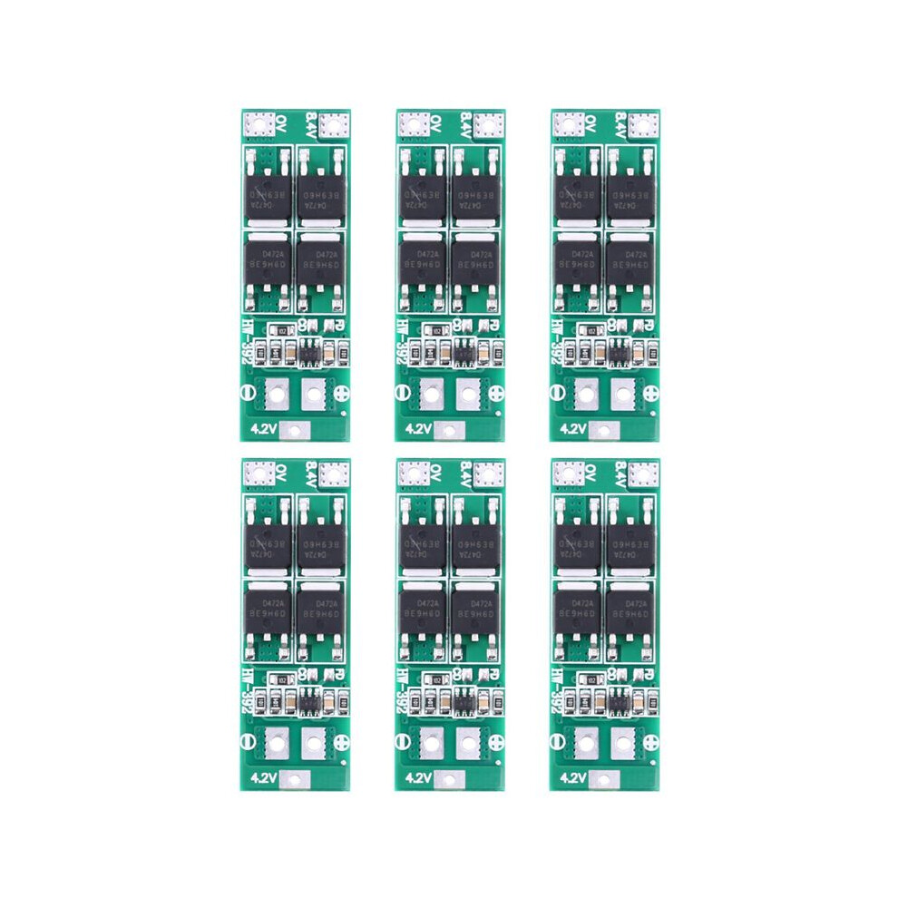 6X 2S 20A 7.4V 8.4V 18650 Lithium Battery Protection Board/Bms Board Standard 6132295057453