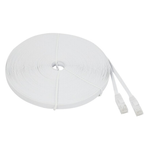 3X Cat 6 Ethernet Cable 100 Ft (30 Meters) Flat Slim Long Internet Network LAN Patch Cords,Cat6 High Speed Computer Wire 1