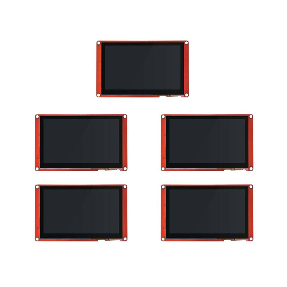 5X Nx4827p043-011R 4.3 Inch Lcd-Tft Hmi Display Module Intelligent Series Rgb 65K Color Capacitive Touch Panel 4713675707087