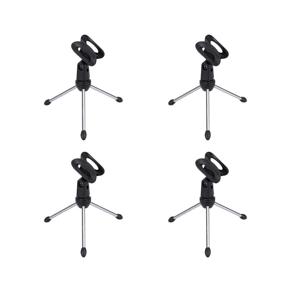 4X Detachable Foldable Portable Angle Adjustable Tripod Table Desktop Mic Miniphone Stand Holder Bracket 4712880660330