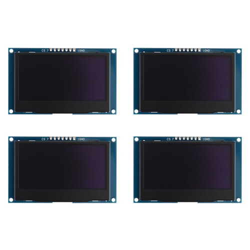 4pcs 2.42 Inch 12864 128x64 OLED Display Module IIC I2C SPI Serial LCD ...