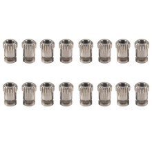 16 Stuks Extruder Tandwielen MK8 Roestvrijstalen Dubbele Extrusie Wielen Bowden Gear 3D Printer Onderdeel voor CR10  3
