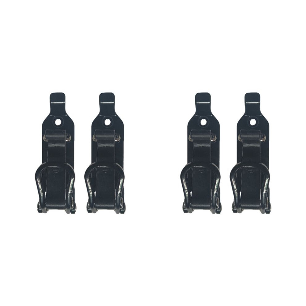 4Pcs Shovel Mount For Roof Rack, Metal Rubber Clamp Mounting Kit, Shovel Holder Clamp Wall Mount Kit Car Accessories 6032269499732