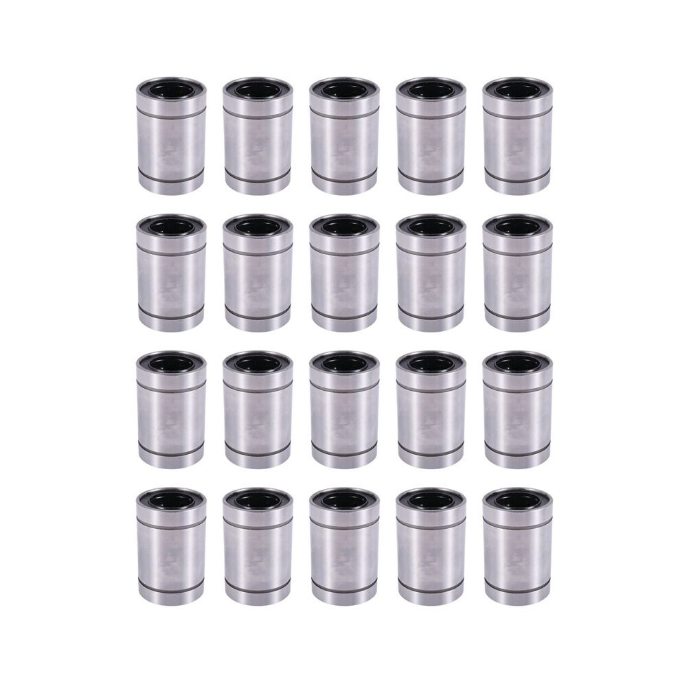 20X Lm25uu 25Mmx40mmx59mm Double Side Rubber Seal Linear Motion Bearing Bushing 6032138506813