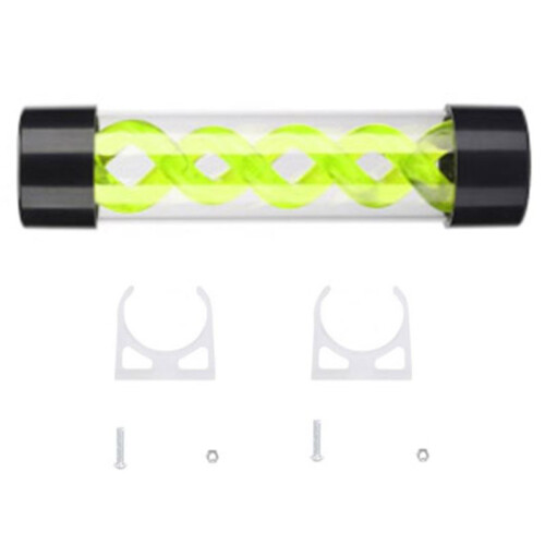 4pcs 200mm Water Cooling PC Water Tank Computer Water Cooling Tank with G1/4 Thread (Green) 1