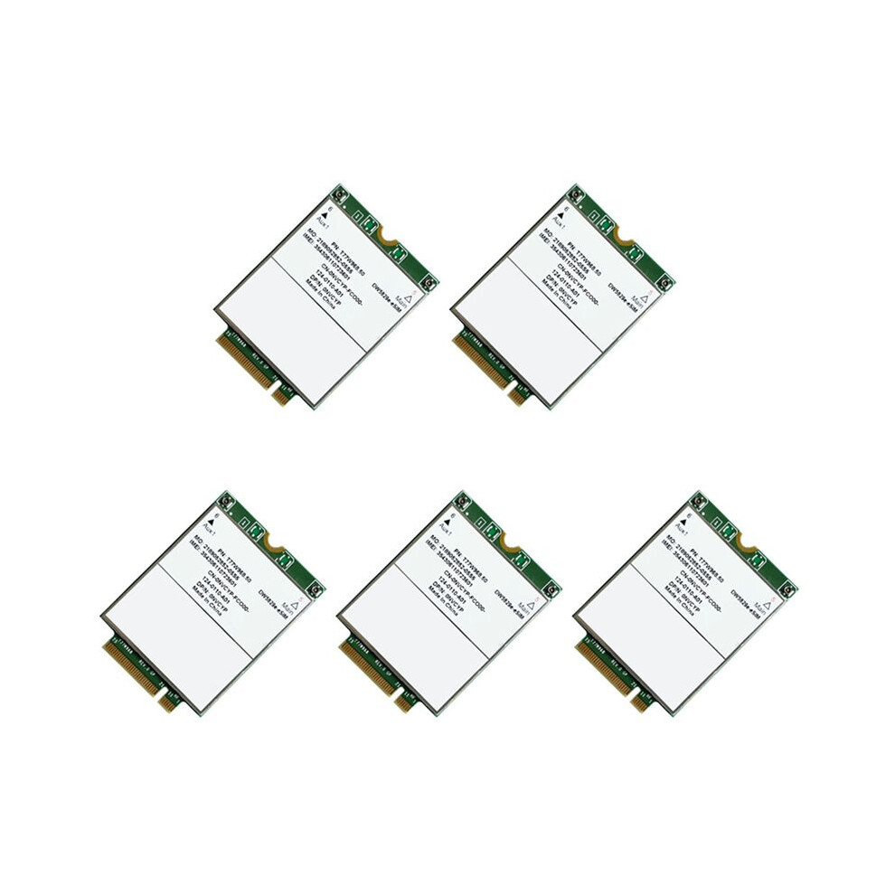 5X T77w968.50 Dw5829e-Esim M.2 4G Modem Module Cat9 450Mbps Tdd-Lte 4G Module For 7320 7330 7520 7530 7430 Laptop 6031449998478