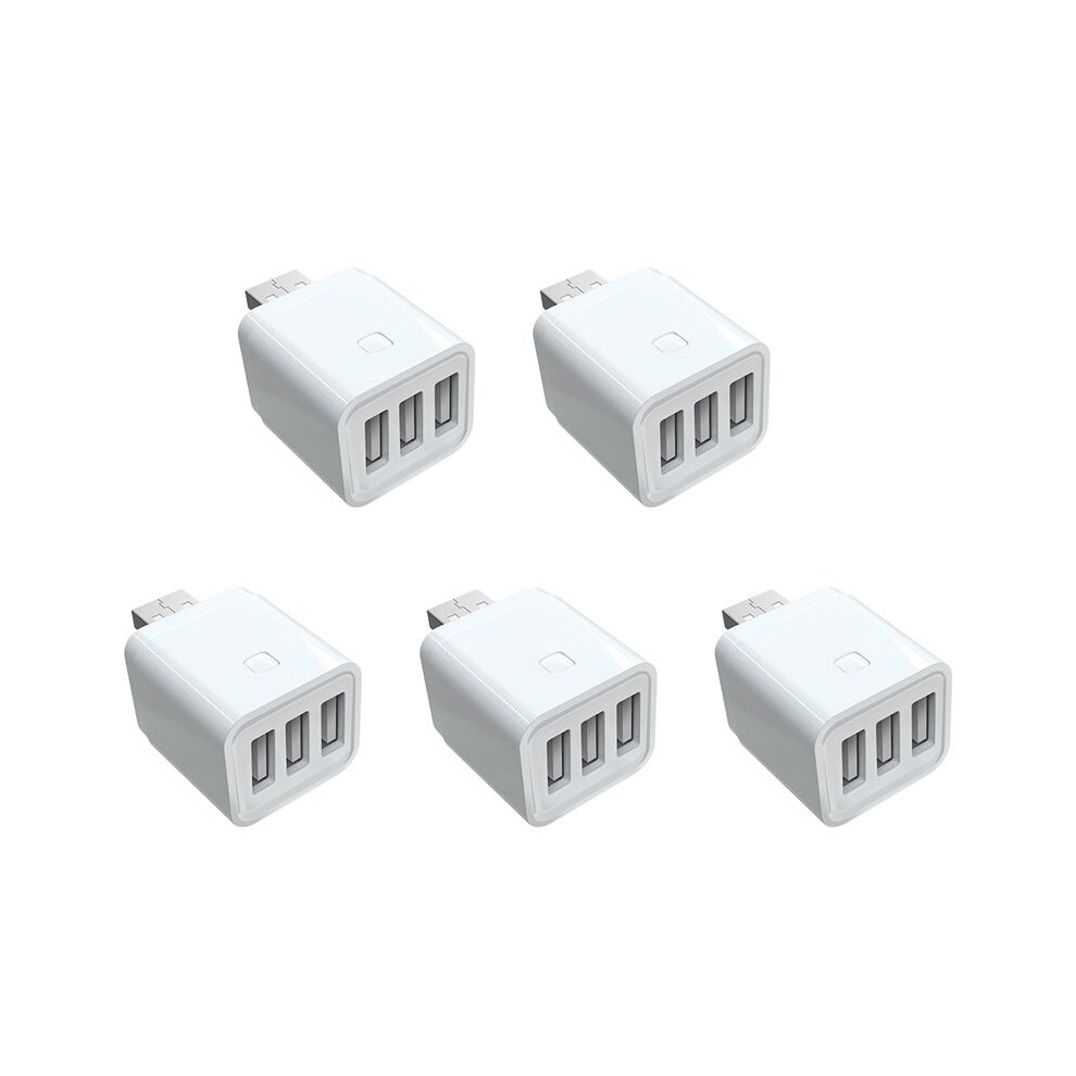 5X Tuya Zigbee 3 Usb Adaptor 5V Usb Power Adaptor Life Control Via Alexa Yandex 4712795338874