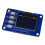2X Modulo Display OLED da 0,96 Pollici 12864 Modulo Schermo con Matrice e Tastiere A 4 Tasti IIC 3