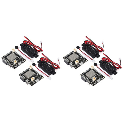 4Pcs VC-02-Kit AI Intelligent Pure Offline Voice Development Board VC02 Offline Recognition Speech Control Module